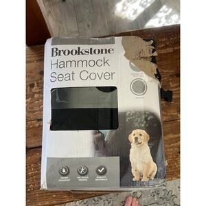 NIB pet dog backseat cover hammock 60” x 57” black water resistant seat cover